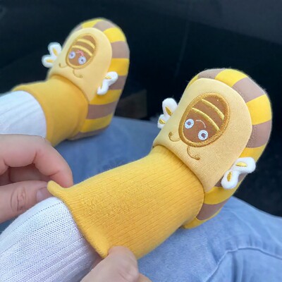 【宝宝的第一双鞋】小月龄鞋袜婴儿步前鞋0到6个月秋冬季软底防滑