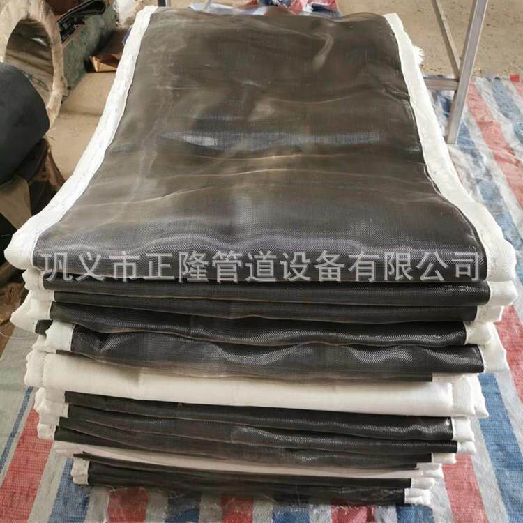 耐高温非金属软连接蒙皮非金属膨胀节蒙皮烟风道用非金属织物蒙皮