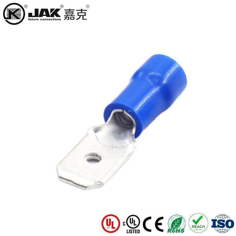 JAK接线端MDD2-250 平方压线束连接器 尼龙绝缘护套 公插端子 KST