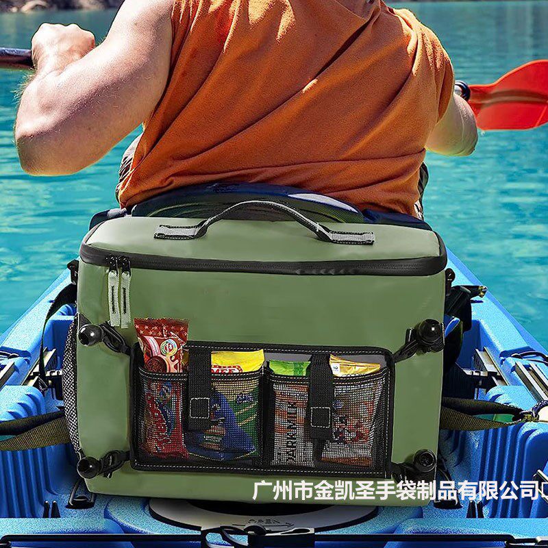 新款热销皮艇冰包防水座椅 靠背保温包可拆卸橡皮艇防漏保温包