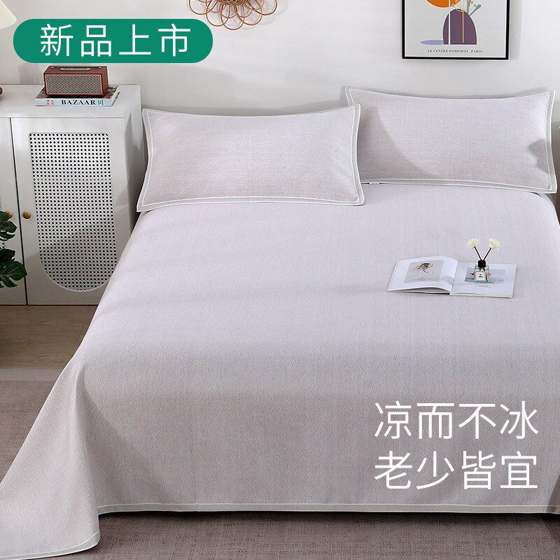 斯达特老店厂价直销包邮加厚凉爽透气大麻汉麻棉凉席软席机洗母婴