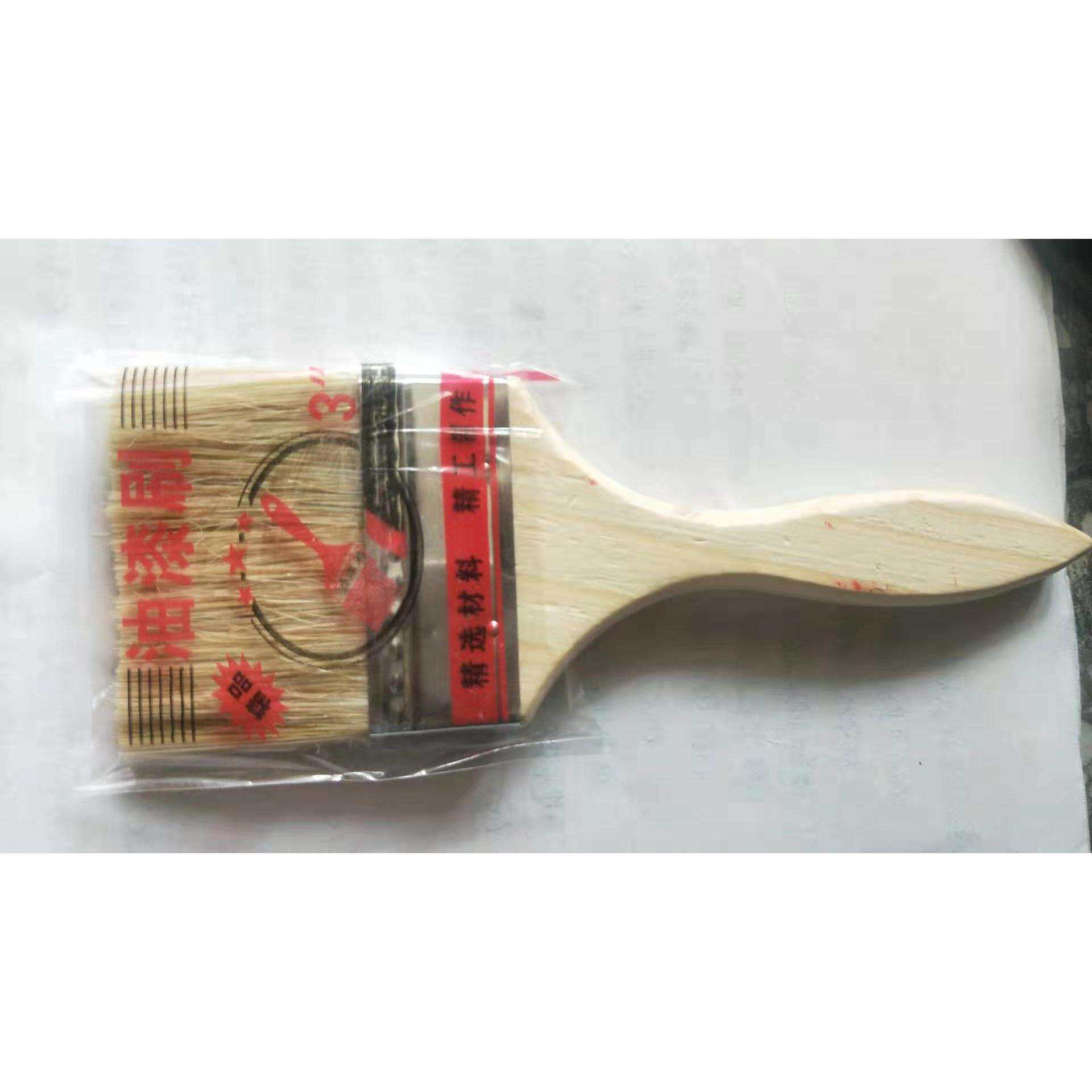 直销精品加厚型油漆涂料毛刷0.35元1寸一箱100把