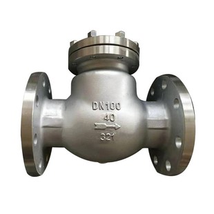 供应H44W钛合金止回阀法兰连接旋启式 钛止回阀硬密封钛合金止回阀