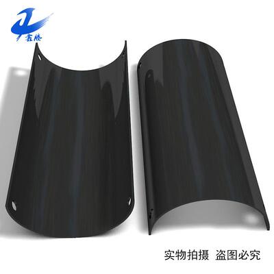 山东生产1000mm搪瓷溜槽U型搪瓷溜槽搪瓷铁皮溜槽