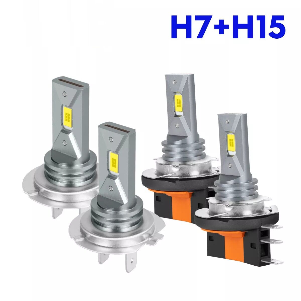 适用于梅赛德斯奔驰 Metris 2016 -2019 LED车头灯灯泡套件H15+H7