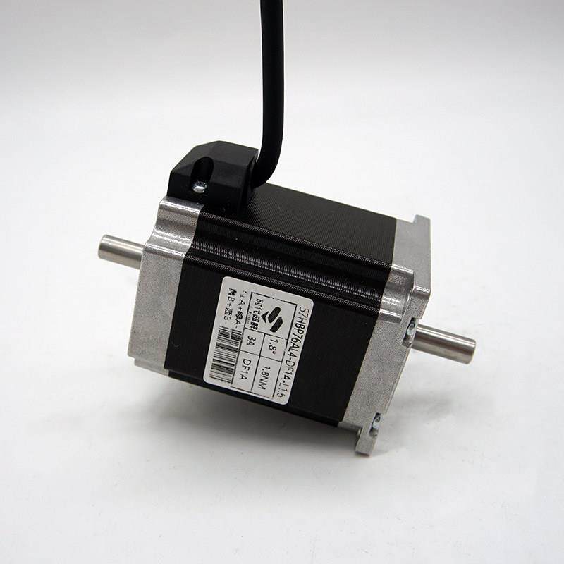 57双出轴步进马达两相1.2n.m1.8n.m2n.m2.8n.m混合式马达时代超群