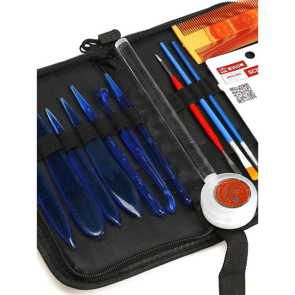 面团雕塑工具16件面团雕塑粘土面团刀集超轻粘土软粘土雕塑橡皮泥,特色手工艺,泥人/泥塑/面塑,淘宝优惠券,粉丝福利购,淘宝优惠卷