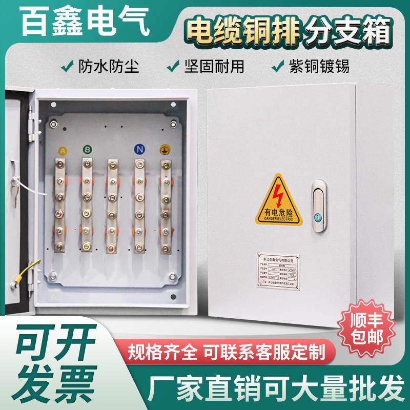 排分支箱BTTZ绝缘端子矿物质电缆T接箱铜楼层桥架转换接线分流箱