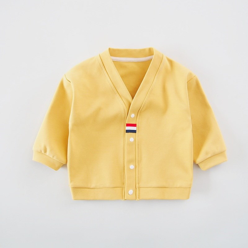 婴儿春秋外套上衣k男女宝宝卫衣薄款中小童针织衫外出衣服洋气