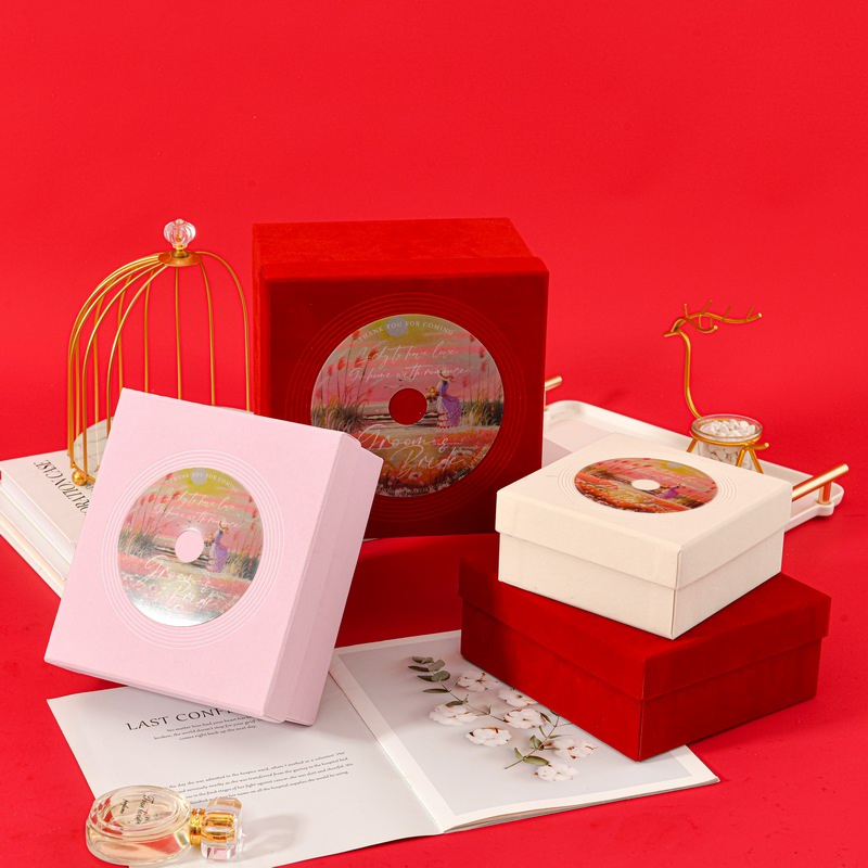 礼盒空盒子生日礼物盒正方形礼品包装盒高级喜糖盒伴W手礼盒礼品