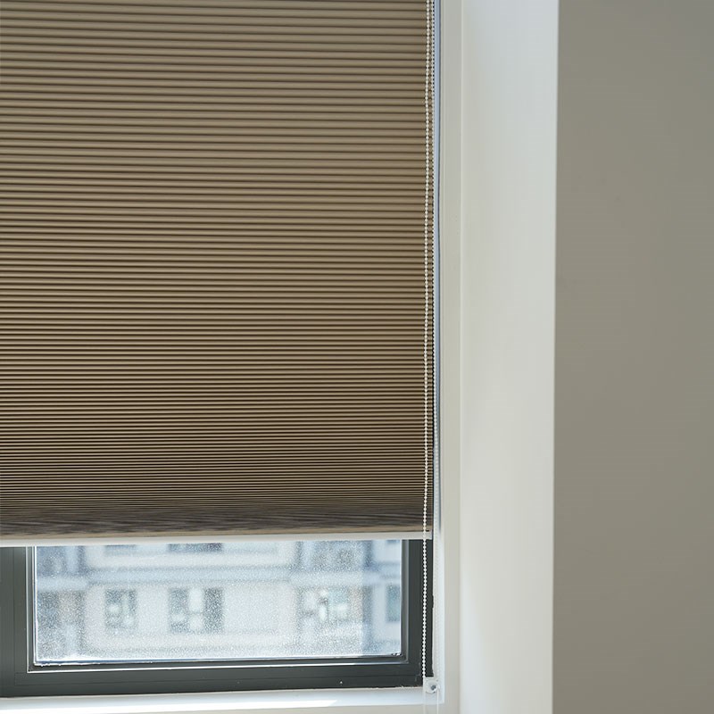 曼莎诺窗帘上下合式蜂巢帘风琴帘蜂窝帘书房客厅酒店遮光隔热遮阳