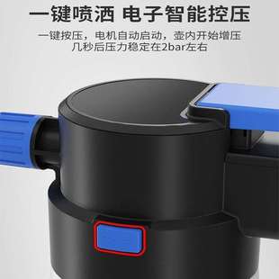 T9U汽车电动充电喷壶高压泡沫家用洗车壶pa壶手持清洁机气压式 喷