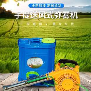 风送手持式 弥雾机 小型打 水雾干粉两用风筒式 山西电动风雾喷雾机