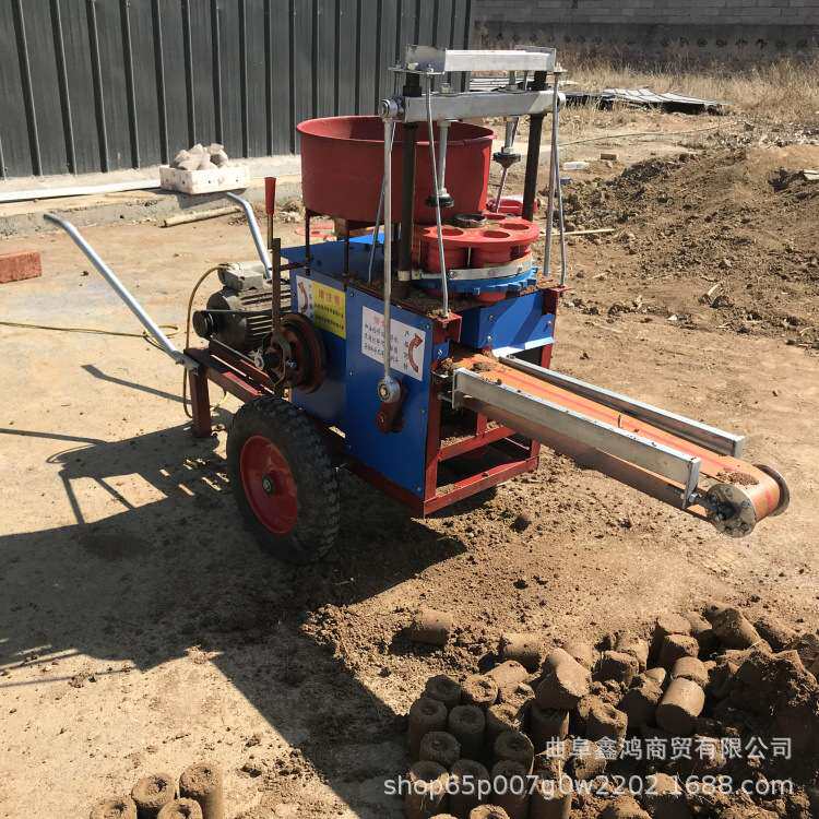 无纺袋装土机 每天可制2万只钵打钵机 园林机械装杯机