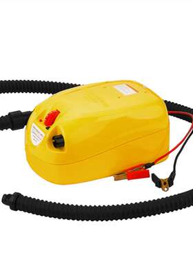 GP80充气船冲锋舟橡皮艇充气泵充抽两用12车载户外高压双电机双缸