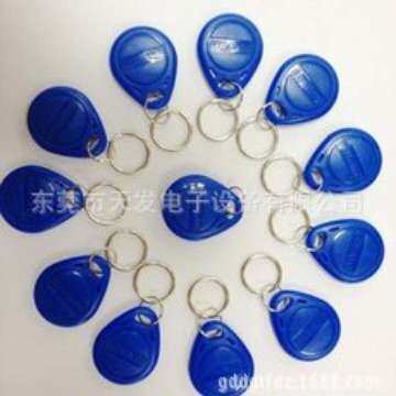 钥匙扣穿环机，自动IC/ID门禁钥匙扣全自动穿环机