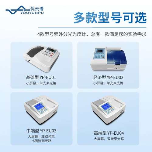 紫外可见分光光度计双光束紫外可见吸收光谱仪实验室可见分光度计