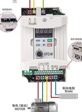 ***台达变频器VFD075M43A055M43A 037M43A7.5 5.5 3.7KW三相380