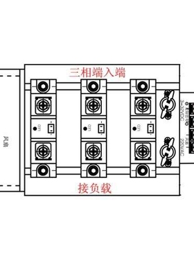 厂家直销 ZHSSR3-150DA三相固态继电器组合 AOYI上海奥仪电器