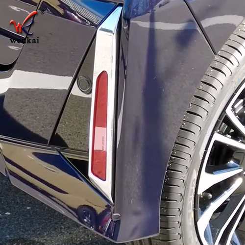 适用于大发23款Tanto Custom改装后保险杠雾灯专用电镀装饰亮框