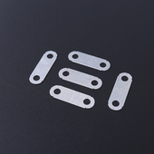 脚固定耳朵不锈钢配 发光字安装 五金角码 连接件一l字直铁片连接码