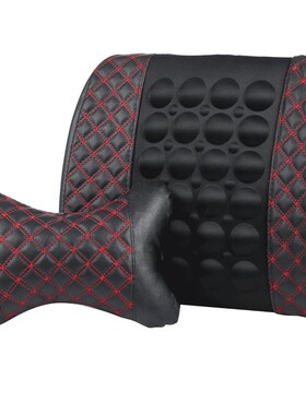 汽车载按摩腰靠电动腰垫靠垫护腰座椅靠背小车座位腰部Z支撑主驾