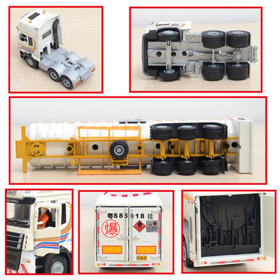 精邦自卸重型卡车运输o车合金车模汽车模型玩具仿奔驰翻斗车工程