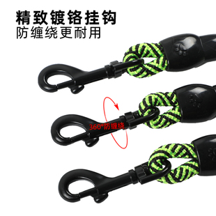 一拖三牵引绳多只l狗家庭同时遛狗防走丢大型犬中型犬狗绳阿拉斯