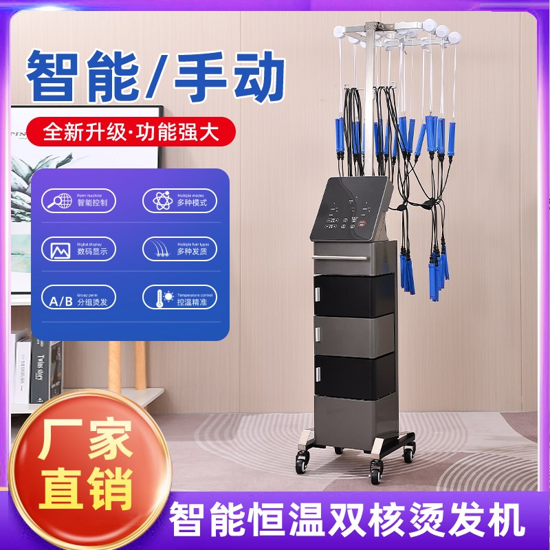 数码烫发机d艾文热烫机器发廊理发店陶瓷卷发美发智能恒温机美发