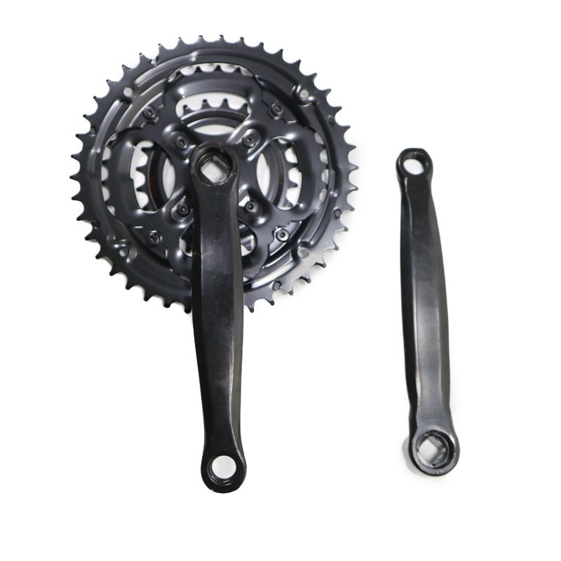 自行车变速牙盘山地车公路车折叠车E牙盘飞轮链条套装通用配件大