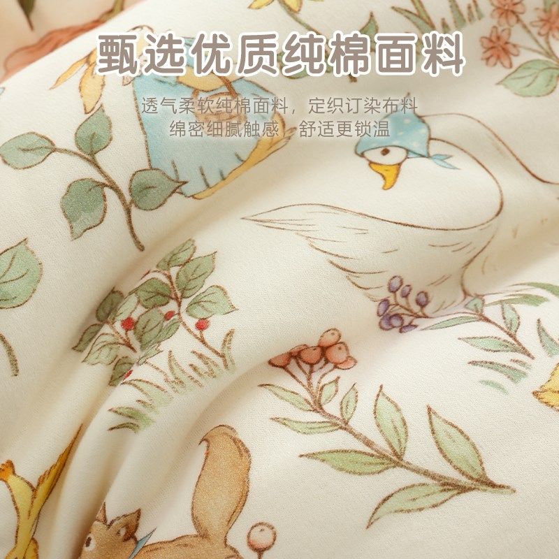 新生婴儿纯棉被子k春秋薄款棉花宝宝盖被幼儿园儿童四季通用小被