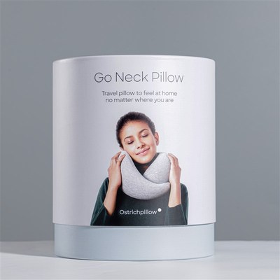 西班牙OSTRICH PILLOW鸵鸟护颈枕记忆棉M便携旅行U型形午睡颈椎枕