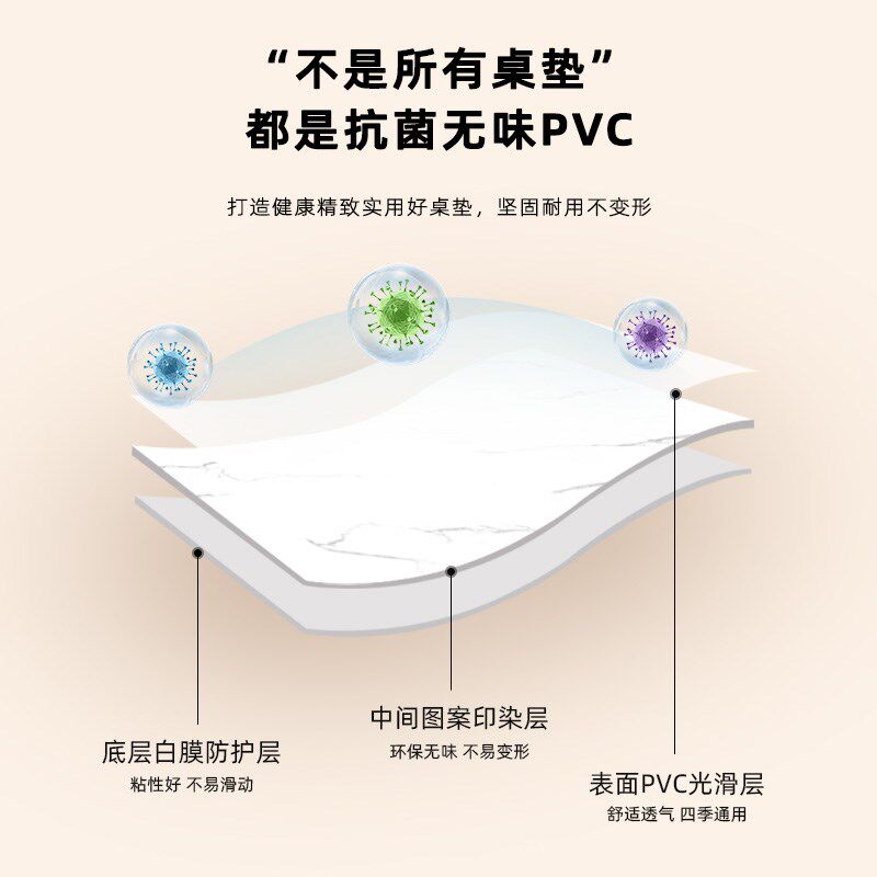 软玻璃桌垫防水防油免洗防烫w餐桌垫茶几桌布pvc桌面保护膜可裁剪