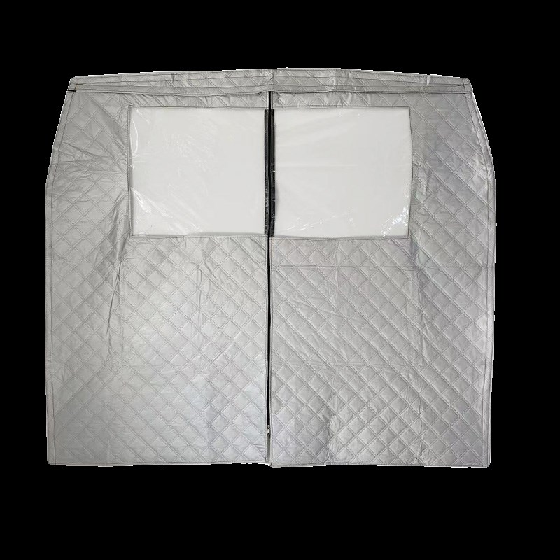 面包车隔断帘华晨鑫源金海狮X30L新D海狮SEV空调前后排中间隔热帘