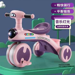 平衡车6岁以上儿童三轮车脚踏车可坐小孩手推车多功能童车宝宝儿