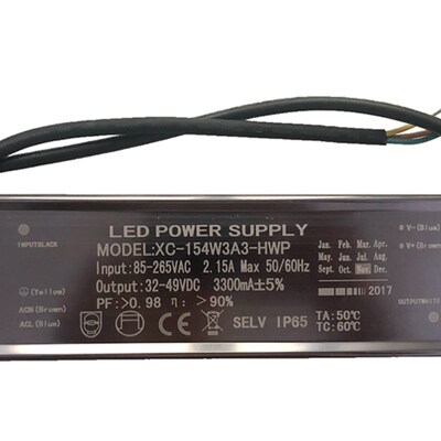 120150W 大功率LED防水恒流驱动电源 3042V 36A 10串/12串12并