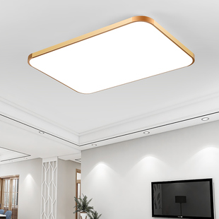 免费包安装客厅灯大灯led长方形超薄吸顶灯主卧室灯超亮大厅灯具