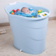 婴儿游泳桶儿童洗澡桶小学生浴桶塑料浴盆宝宝沐浴桶高位泡澡可坐