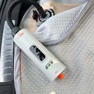 车中泊车载拉丝床垫高弹丝锂电充气泵电动高压打气筒sup车尾帐