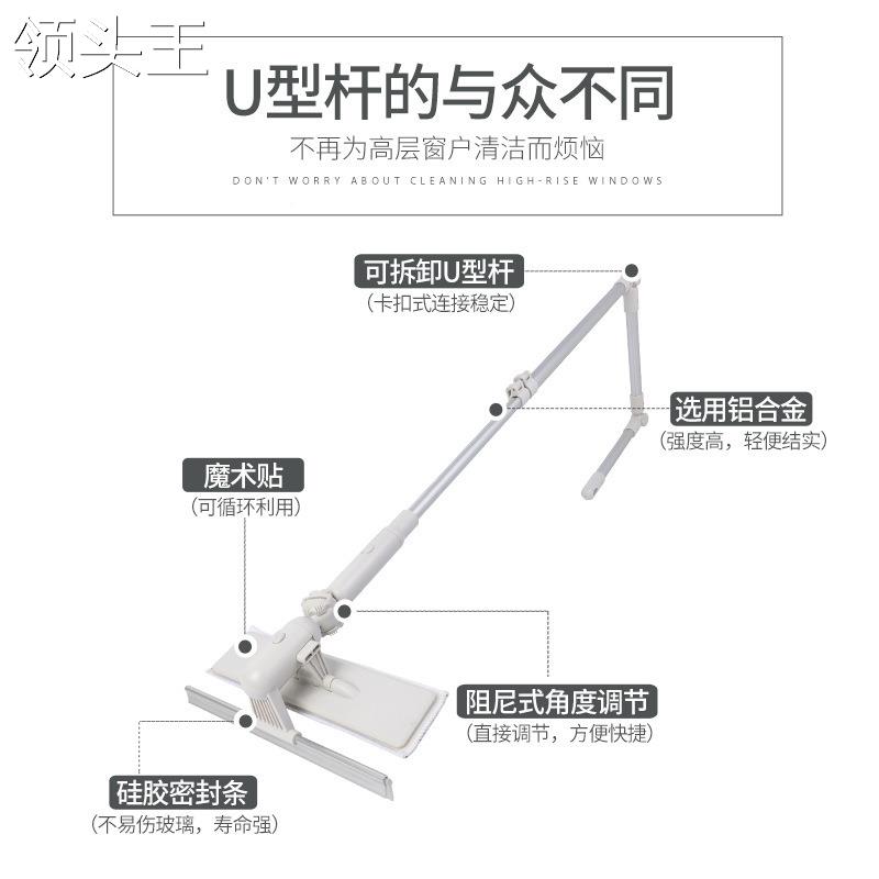 擦玻璃神器双面擦高楼刮水器家用擦窗器专K业清洗搽窗户清洁器工