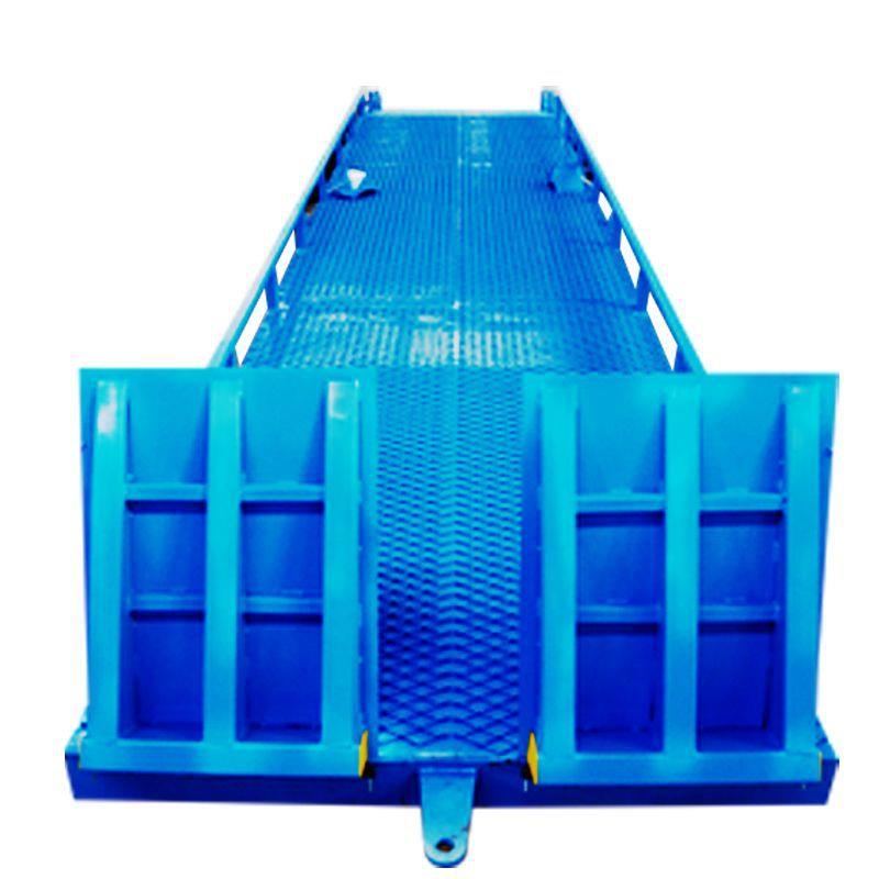 移动液压式登车桥叉车装卸台移动登车桥集装箱卸货尾板移动登车桥