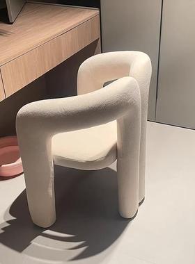 网红化13725凳子设计妆简师现代约卧室家用轻奢椅靠餐背梳妆台椅