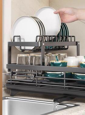 多HOQ功能厨置碗盘碗房碗筷碗柜家碟用收纳水槽台面沥水餐具物架