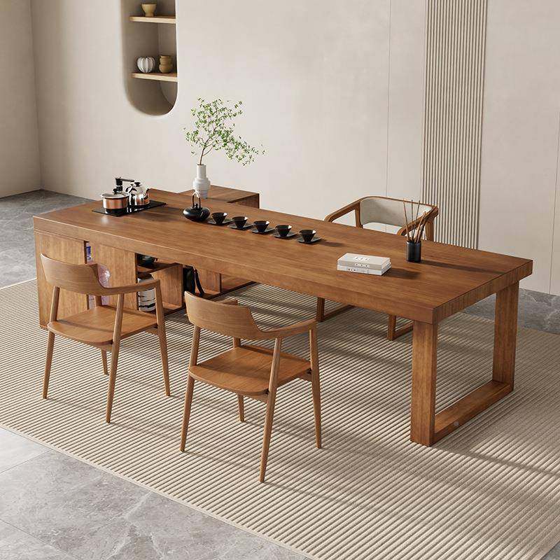 严选简约厅家用实木茶桌茶柜全一体泡茶客套桌办HEG公室茶台桌椅,商业/办公家具,茶台/茶桌,淘宝优惠券,粉丝福利购,淘宝优惠卷