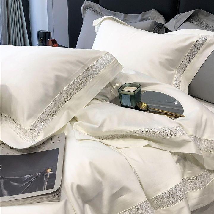 A类12支长绒0棉全棉床提花四件TGH--120套法轻奢式高端全棉上用品