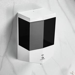 免打器孔自动感液应皂酒店厕所挂洗手液家用卫生间壁智能洗850手