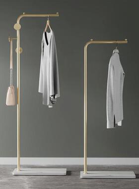 衣简约现代地挂包架单ssy-3fg杆立帽式置物架铁艺架子衣架落卧室