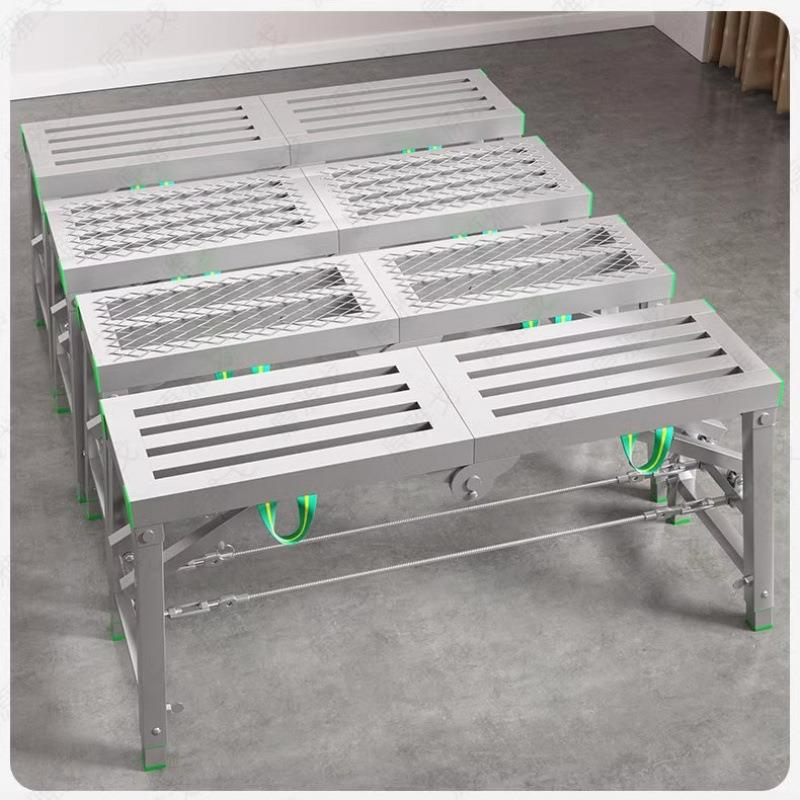 折叠马凳特厚巨伸厚内修折叠凳子脚手架升降缩BKK马凳装伸缩式室