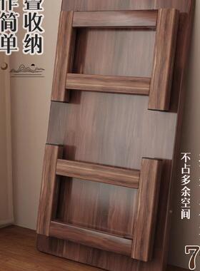 家茶床边学桌折叠置物架小户型家用小几卧室69509书桌用矮桌简约