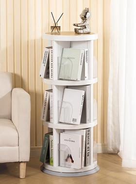 旋转书架落地置架儿童小书柜便捷式物可式叠加收多层书89610本纳
